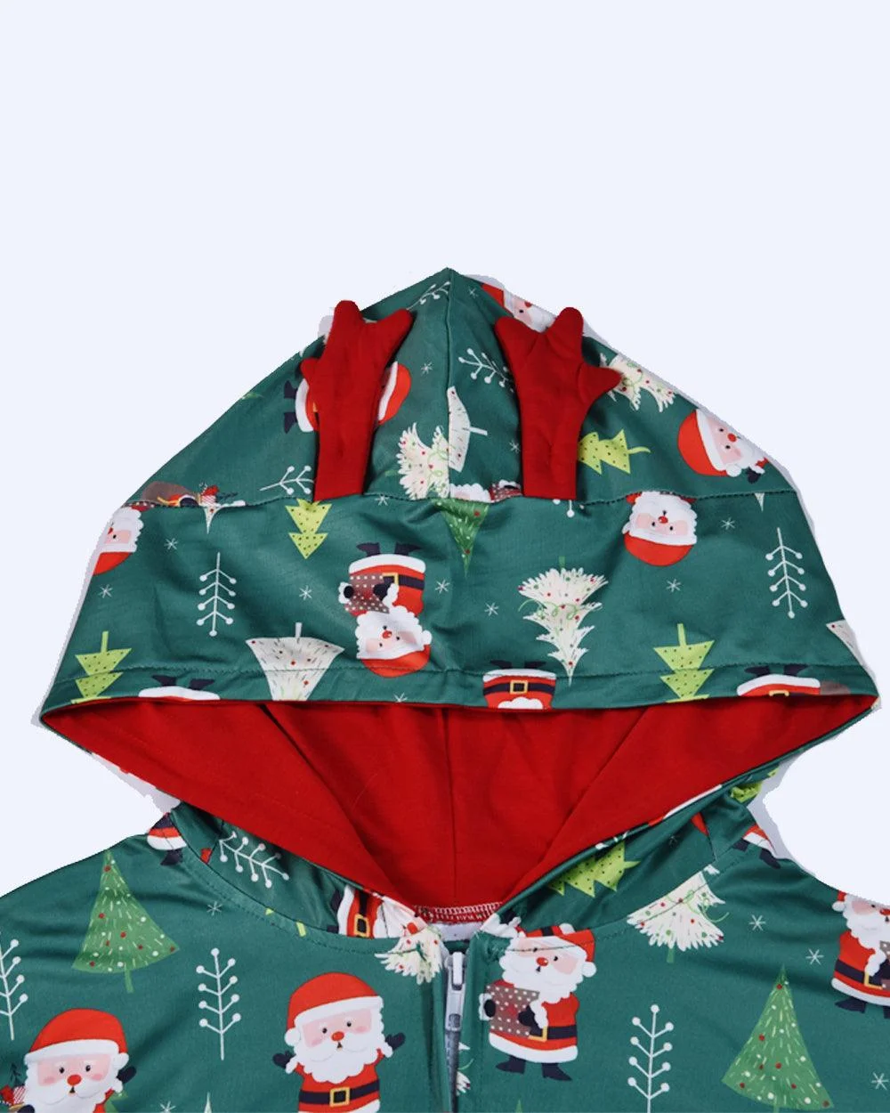 Santa Print Onesie Family Pajamas