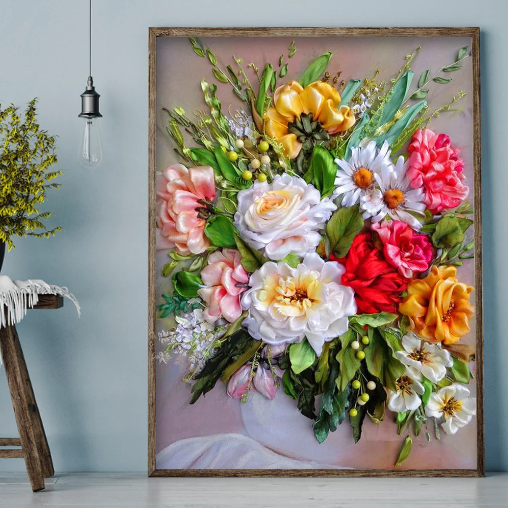 Diamond Painting - Full Round Drill - Bouquet(30*40cm)