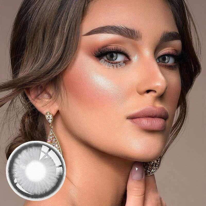 Dawn Gray Colored Contact Lenses Yearly