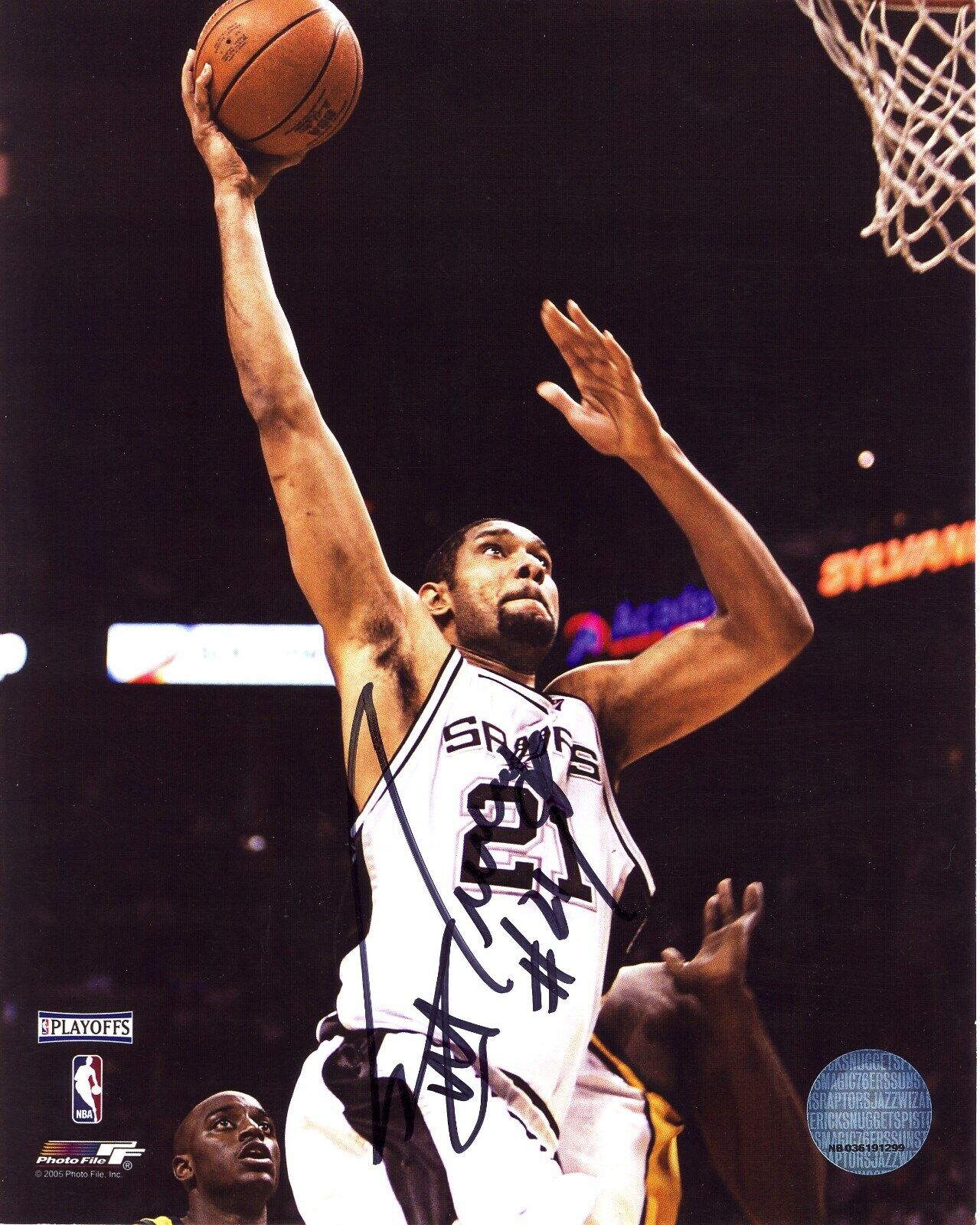 TIM DUNCAN - SPURS Autographed Signed 8x10 Reprint Photo Poster painting !