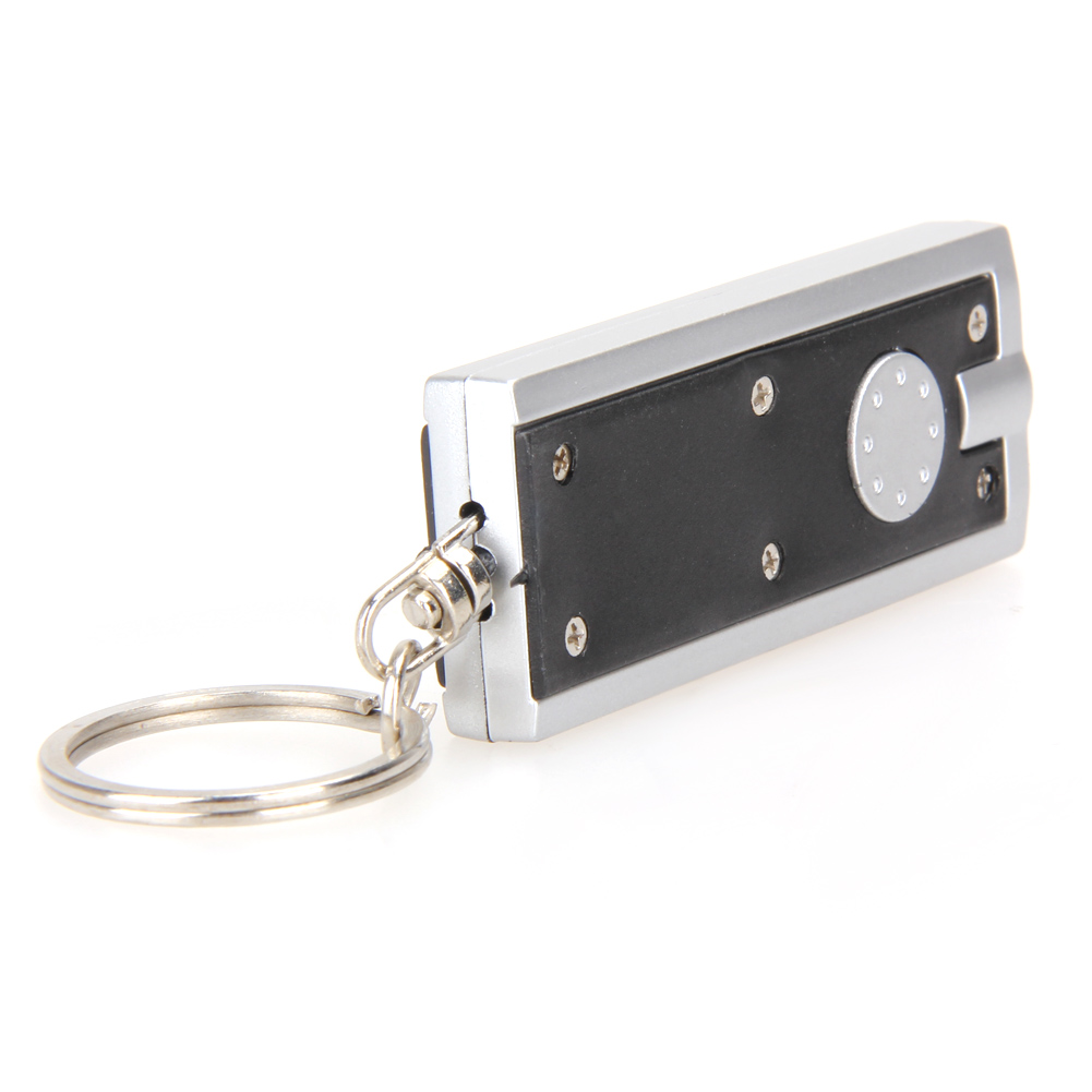 

10X Mini LED Light Torch Camping FlashLight Ring Key Chain Lamp, 501 Original