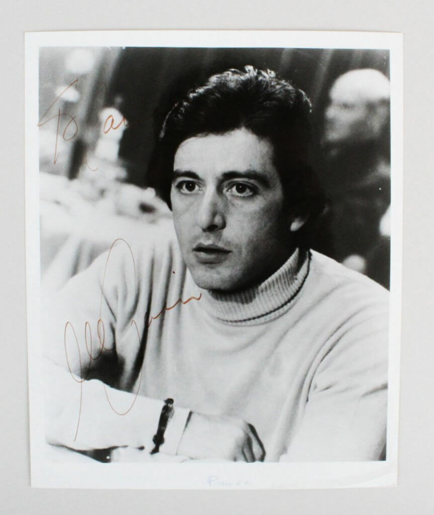 Al Pacino Signed Photo Poster painting 8x10 - COA JSA