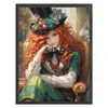 (Big Size)Mad Hatter - 11CT Stamped Cross Stitch - 50*65cm