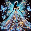 Luminous Dress Beauty - Crystal Rhinestone Diamond Painting