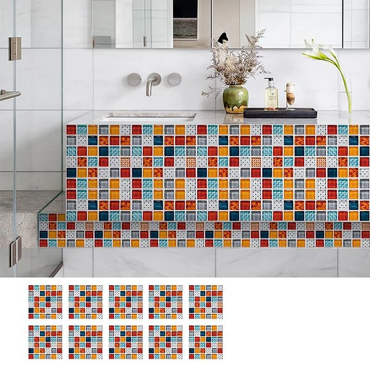 Self-adhesive Tile Stickers - New Year New Look