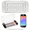 Crystal Clear Housing Case Antiscratch Hard Clear Frame Protector Case with 14 Card Slots for Nintendo for Switch 2 Console Accessory