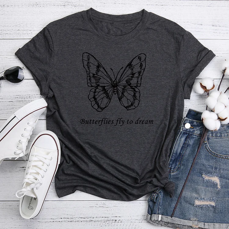 ANB - Butterflies fly to dream T-Shirt Tee-05184