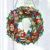 Diamond Painting Christmas Wreath Pendant