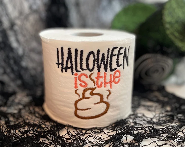 Embroidered Toilet Paper
