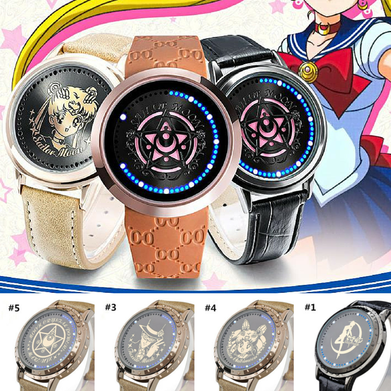 Sailor Moon LED Touch Screen Waterproof Watch SP165492