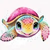 Turtle - 18CT Stamped Cross Stitch 20*20cm/7.87*7.87in