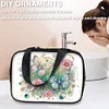 DIY Butterfly Diamond Art Rhinestone Makeup Bag Transparent PVC Storage Pack