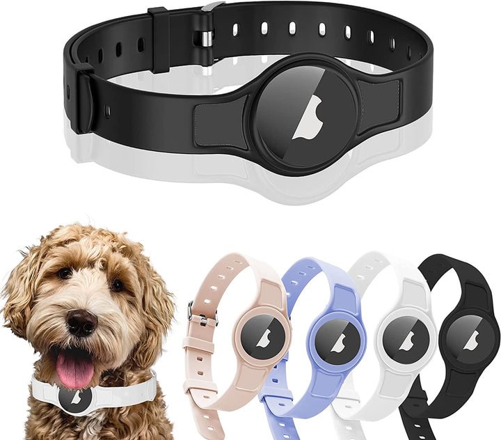 Dog Collar/cat Collar, 1pcs Yellow Pet Collar Anti Loss Cat Dog Silicone Airtags Tracker Cover