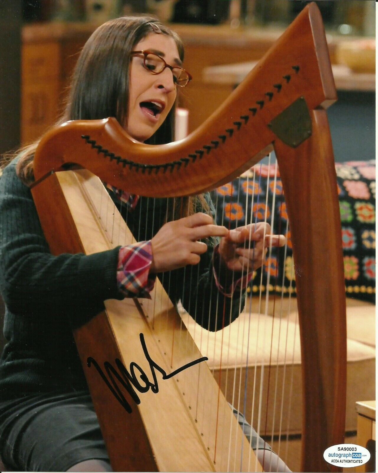 MAYIM BIALIK SIGNED THE BIG BANG THEORY Photo Poster painting UACC REG 242 (2) ALSO ACOA CERT