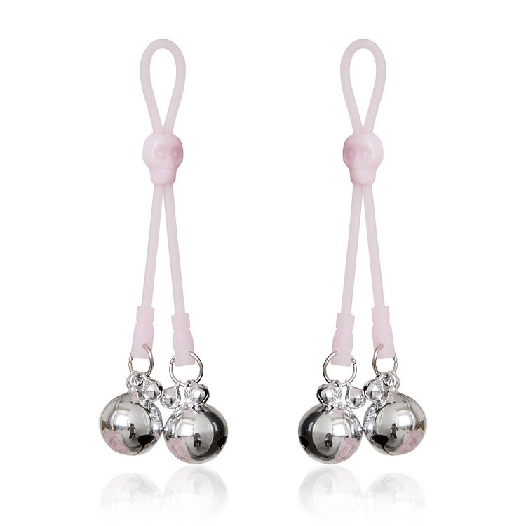 Couple Flirting Female Nipple Stimulation Bell Nipple Clamps Toys