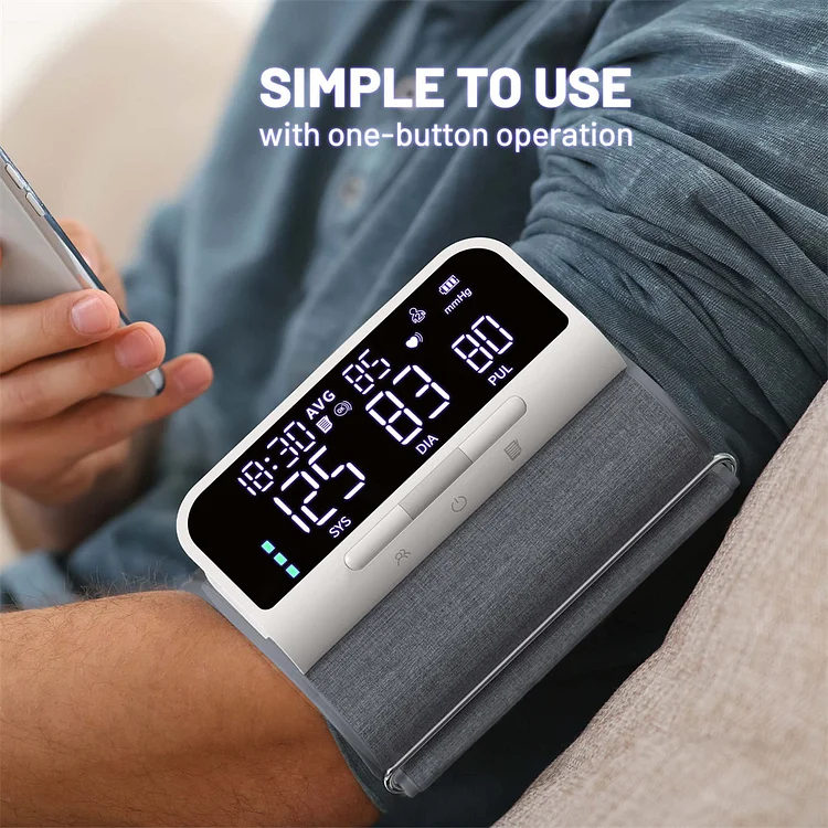 Digital BP Monitor Rechargeable Arm Blood Pressure Monitor