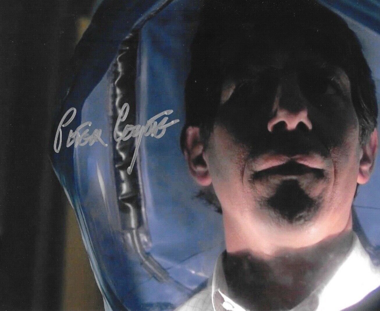 * PETER COYOTE * signed 8x10 Photo Poster painting * E.T. THE EXTRA TERRESTRIAL * COA * 12