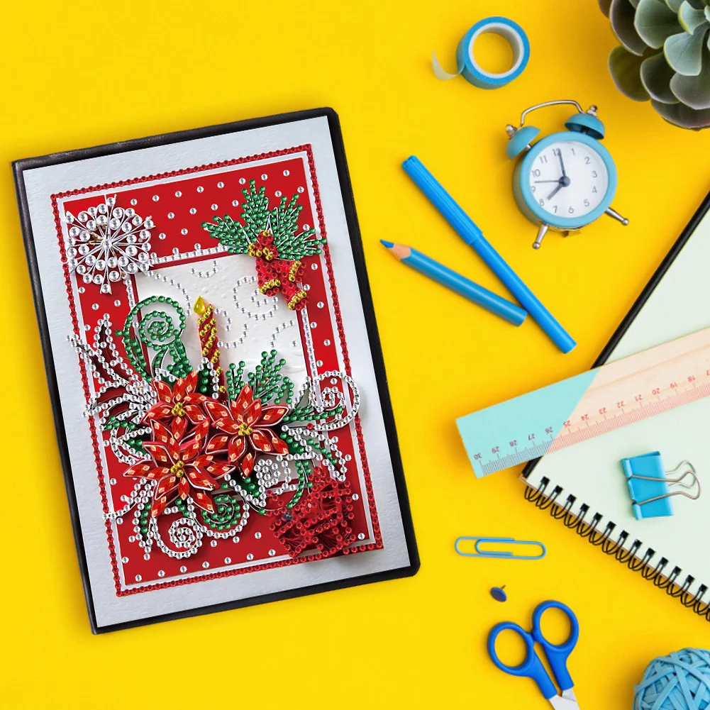 Special Shaped Diamond Painting 50 Pages A5 Notebook DIY Sketchbook【No Strip】