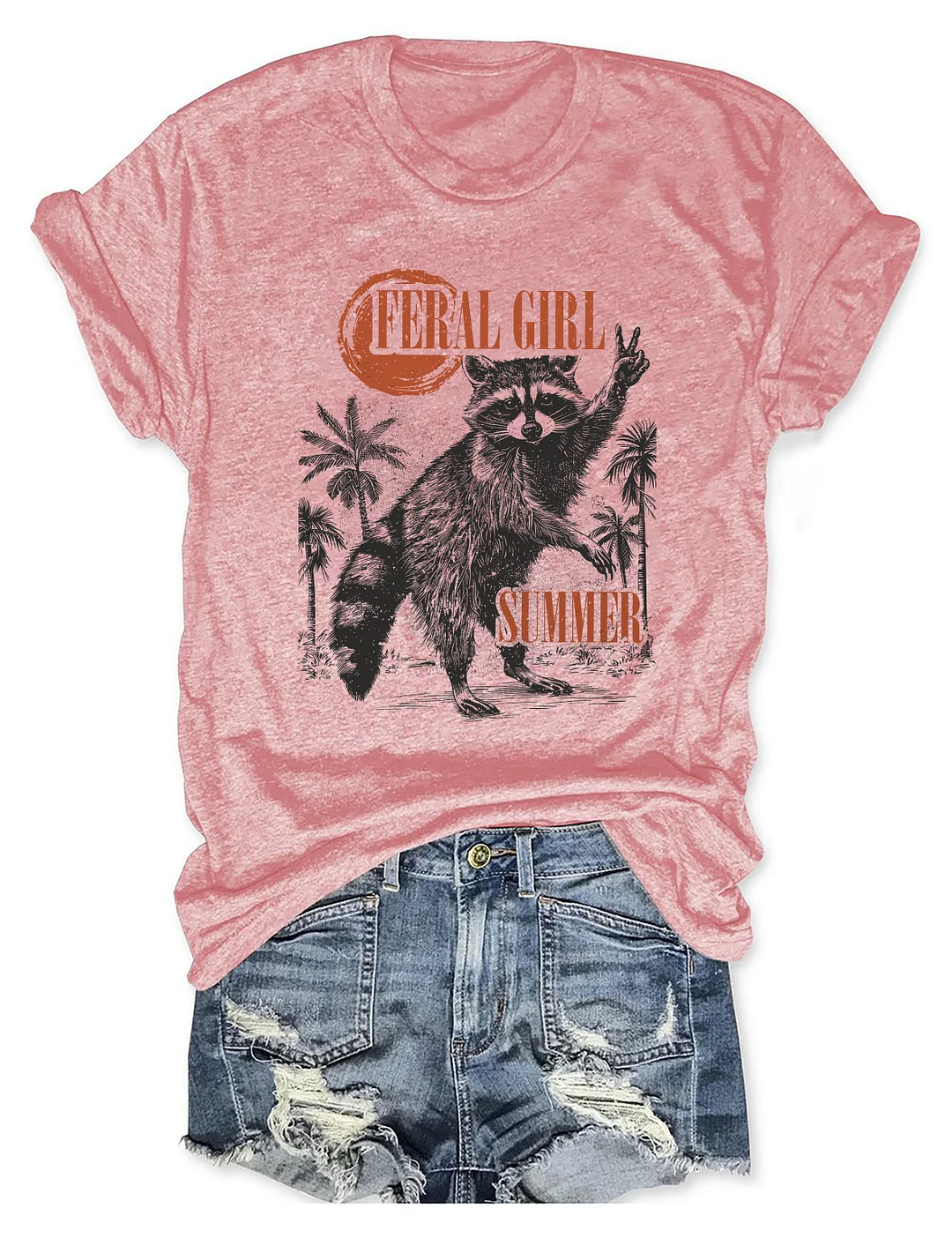 Feral Girl Summer T-shirt
