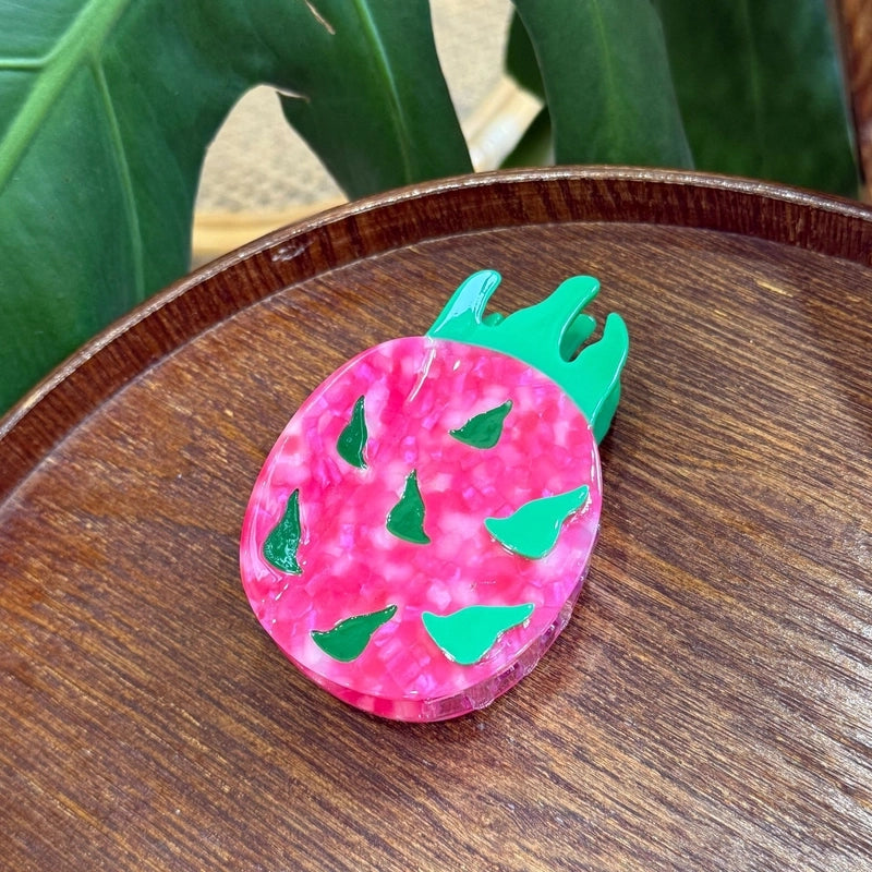 Cute Minimalist Women’s Fruit Acetic Acid Sheets Hair Claws