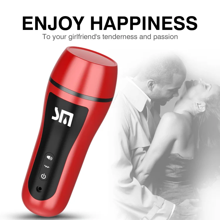 Vibrating Cup Sound Induction Male Masturbation Device Name Penis Exercise Male Masturbator