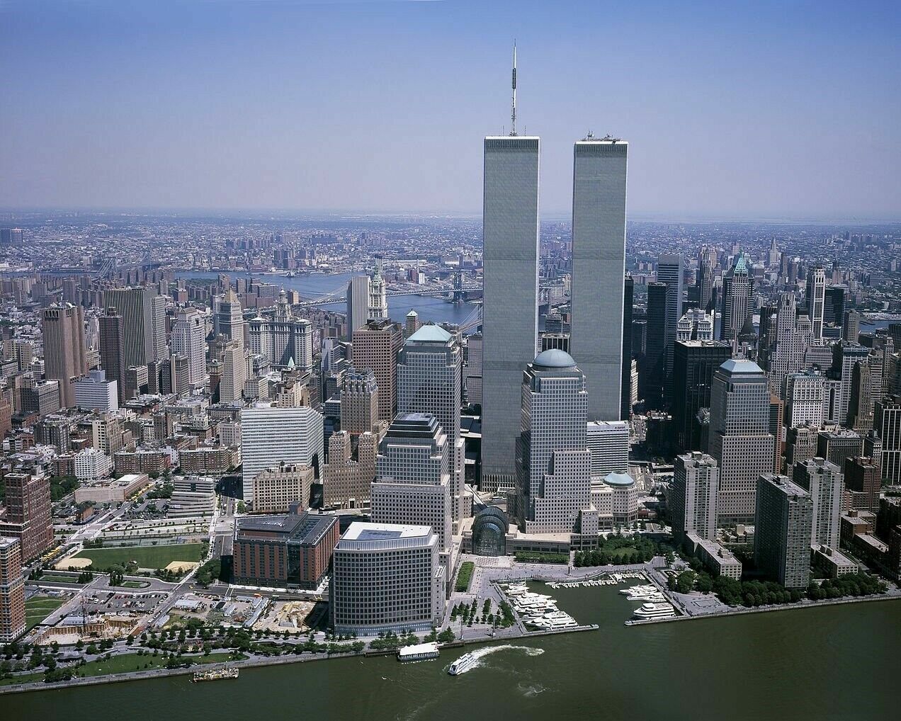 WORLD TRADE CENTER 8X10 Photo Poster painting PICTURE USA US COLOR