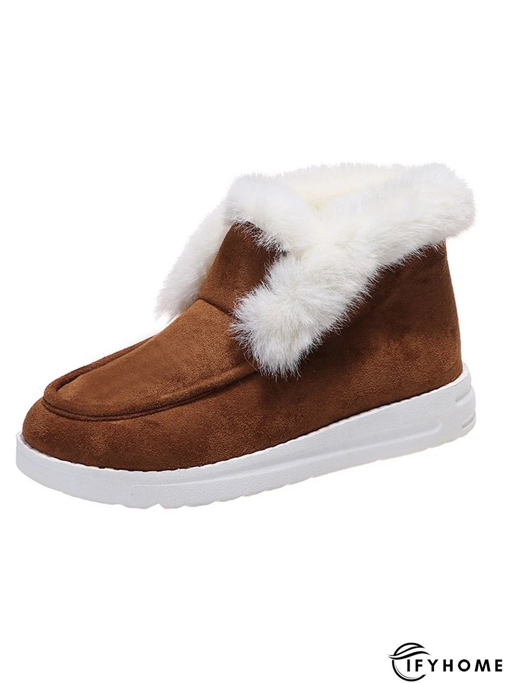Split Joint Furry Boots | IFYHOME
