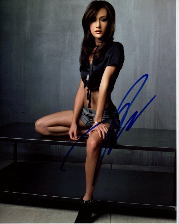 MAGGIE Q Signed Autographed Photo Poster painting