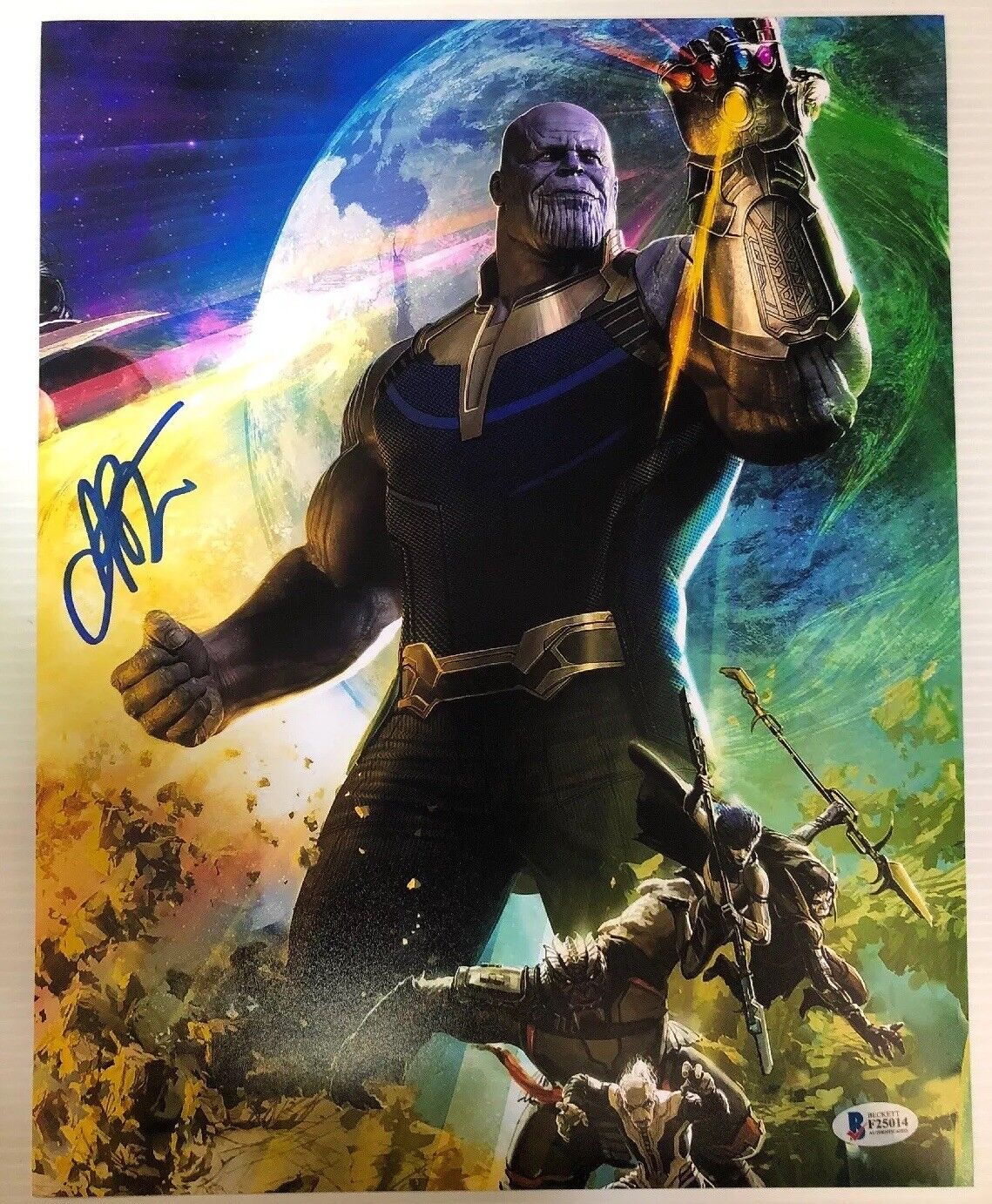 Jim Starlin Signed Autographed 11x14 Photo Poster painting THANOS Mavel Universe Beckett COA 8