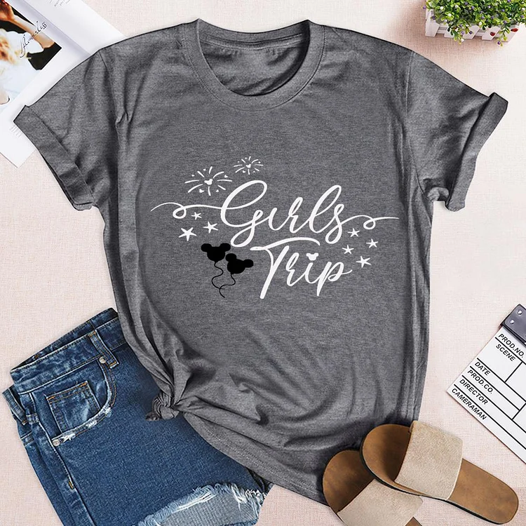 Girls Trip Disney Family Vacation Shirt Tee -02728-Annaletters