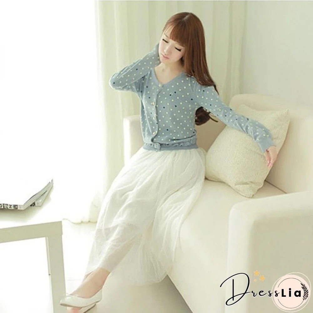 Tulle Skirts Women Spring Summer Elastic High Waist Skirt Womens Tutu Maxi Pleated Skirt Fashion