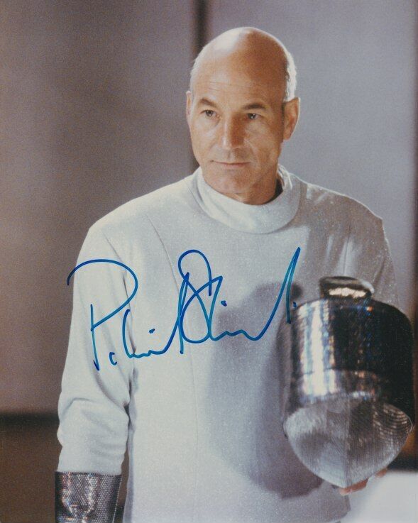 Patrick Stewart (Star Trek) signed 8x10 Photo Poster painting in-person