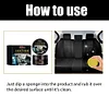 100g Leather Cleaning Cream Car Leather Restorer Cream for Leather Sofa Chair