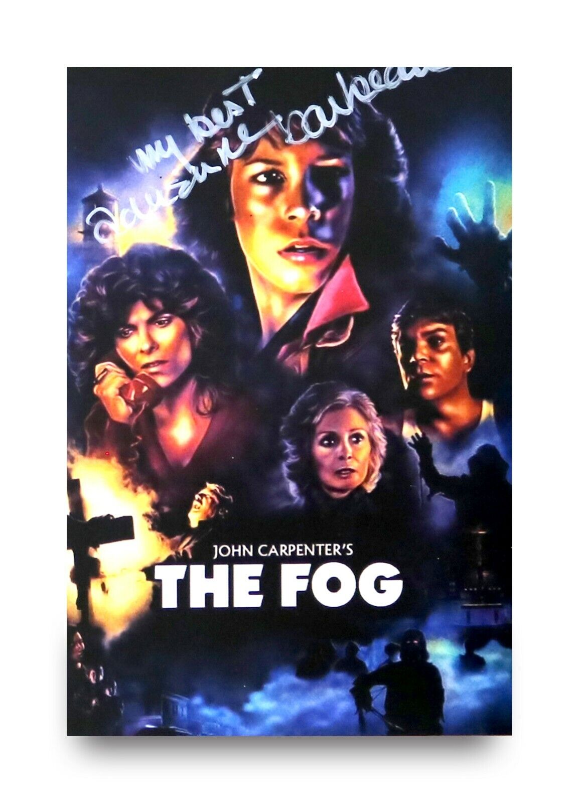 Adrienne Barbeau Signed 6x4 Photo Poster painting The Fog Escape From New York Autograph + COA