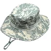 Camo Boonie Hat for Men Women, Military Tactical Wide Brim Bucket Hats, UPF50+ Jungle Sun Cap for Fishing Hunting Safari
