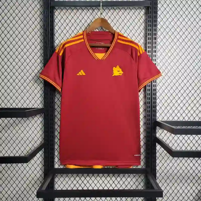 23-24 Roma Soccer Jersey Home