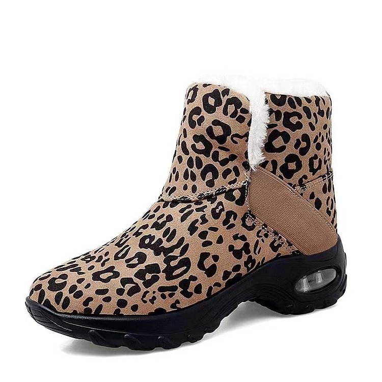 Women's Winter Warm Side Zipper Ankle Boots