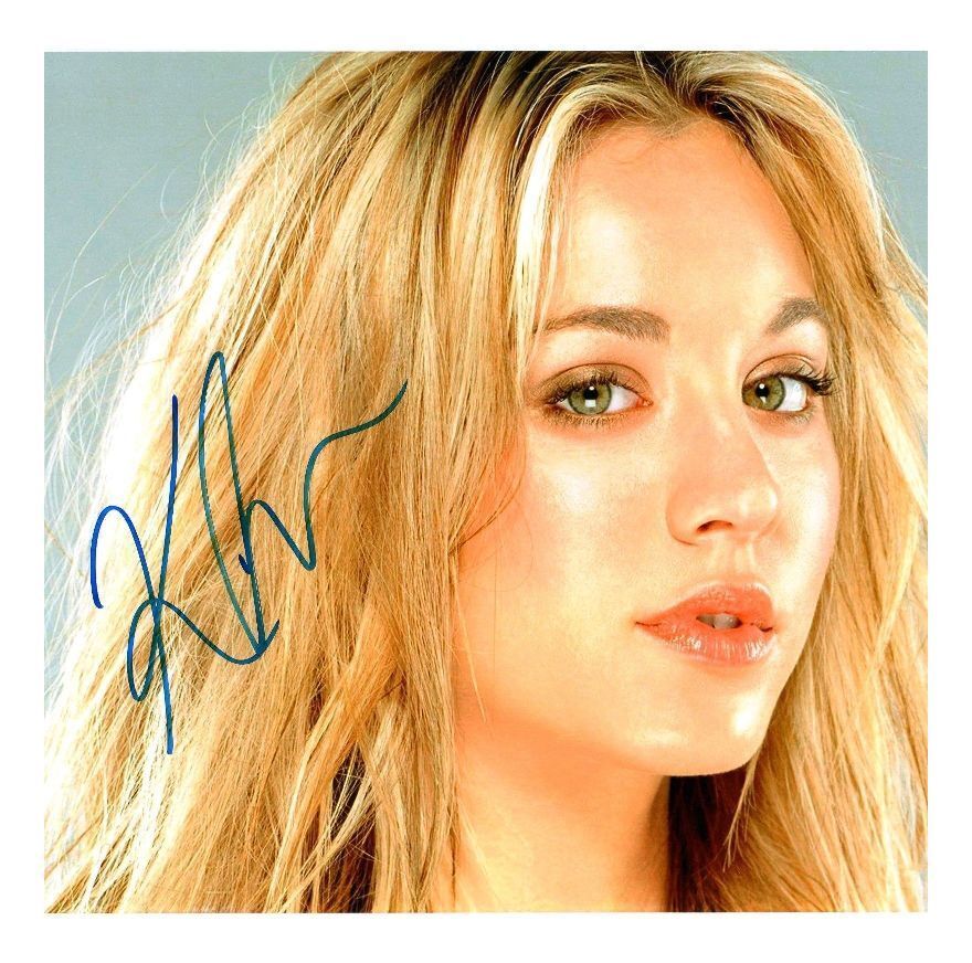 KALEY CUOCO AUTOGRAPHED SIGNED A4 PP POSTER Photo Poster painting PRINT 16