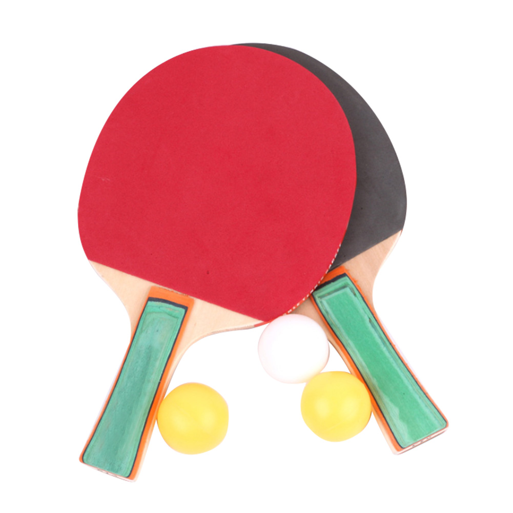 

1 Pair Table Tennis Racket Ping Pong Paddle Bat with 3 Training Balls Set, 501 Original