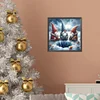 Diamond Painting-DIY Full Round Drill Fishing Gnome