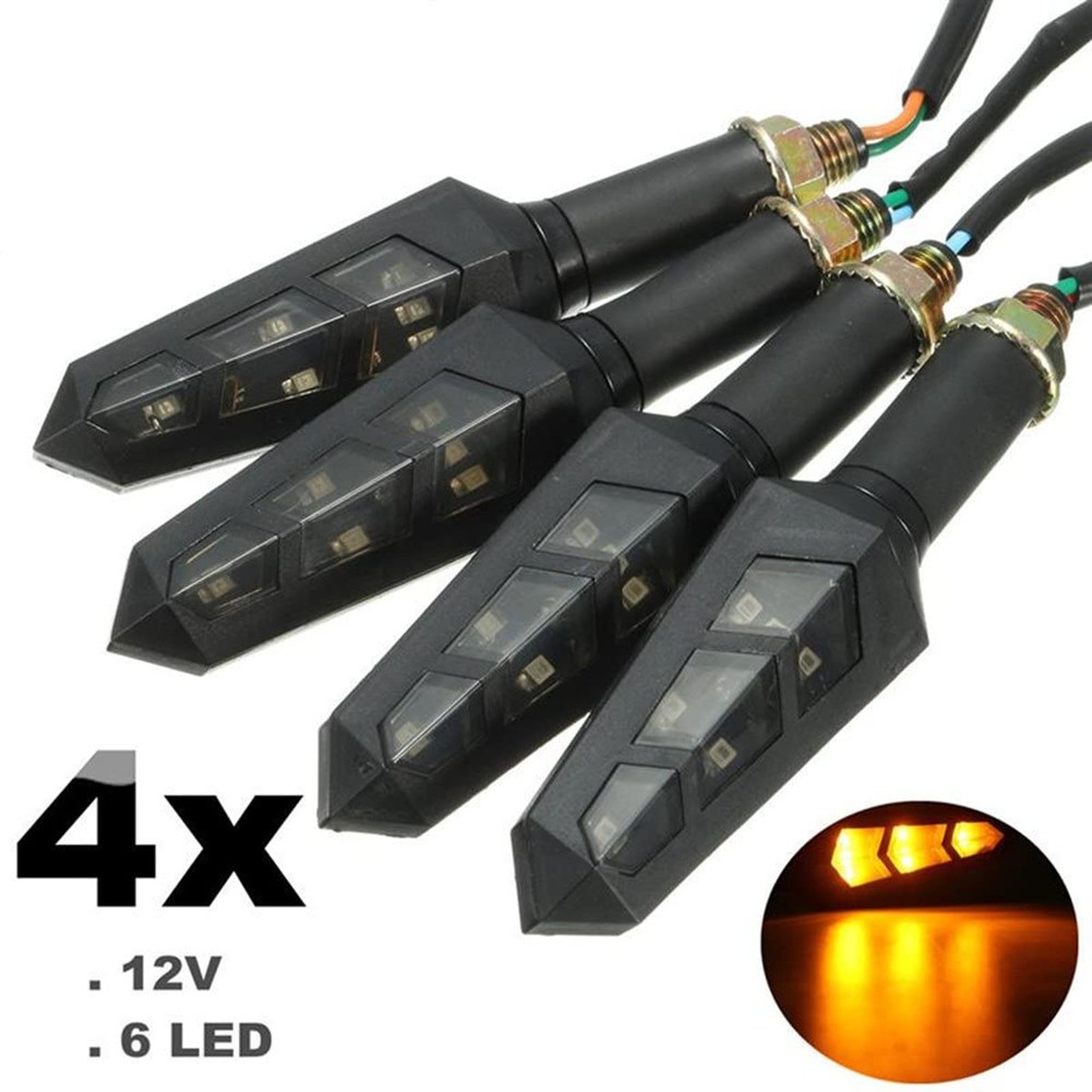 

FEZZ Motorcycle LED Turn Signal Light Flashing Light Direction Indicator 6, 501 Original
