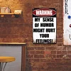 Warning - Metal Tin Signs(8*12Inch/12*16Inch)