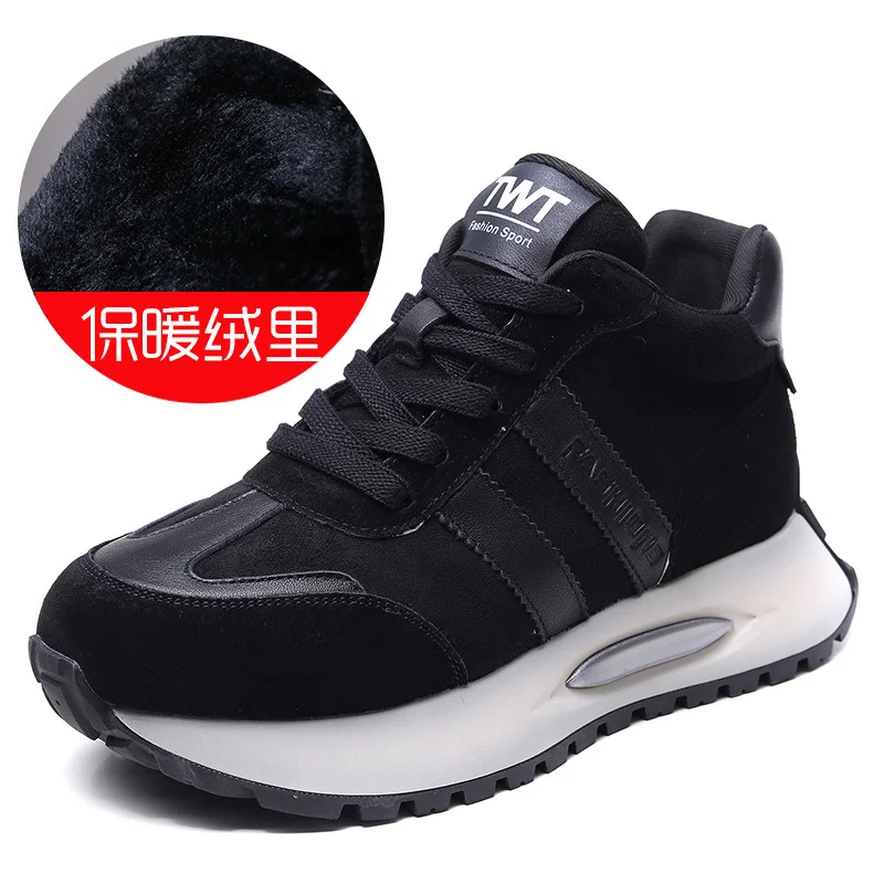 Yyvonne Kraft Sports Casual Shoes Women's Autumn And Winter New Breathable Light And Anti-Slip Lace With Age-Dating Running Shoes