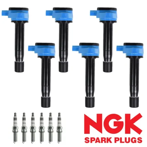 Dronehint High Performance Ignition Coil & NGK Iridium Spark Plug for Acura TL TSX UF603 (For: Acura) Parts