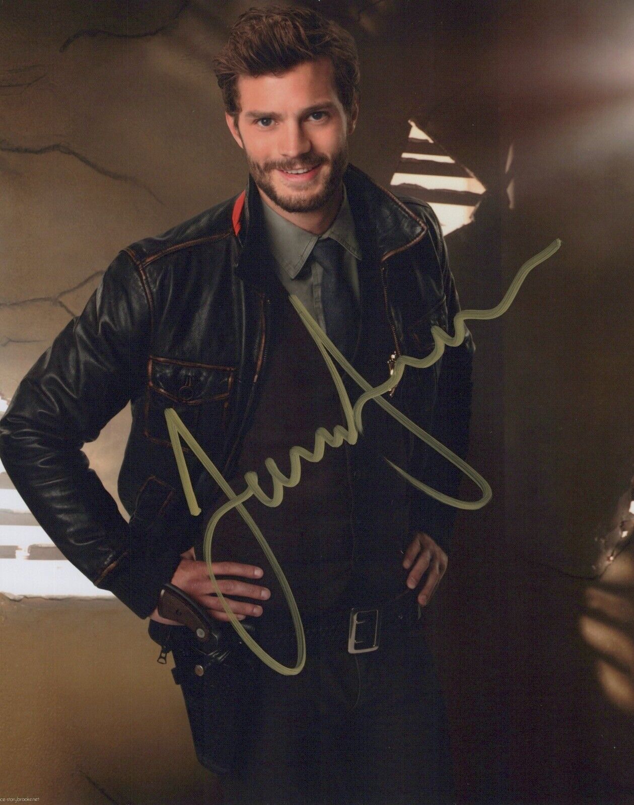 Fifty Shades of Grey actor Jamie Dornan signed Once Upon a Time 8x10 Photo Poster painting