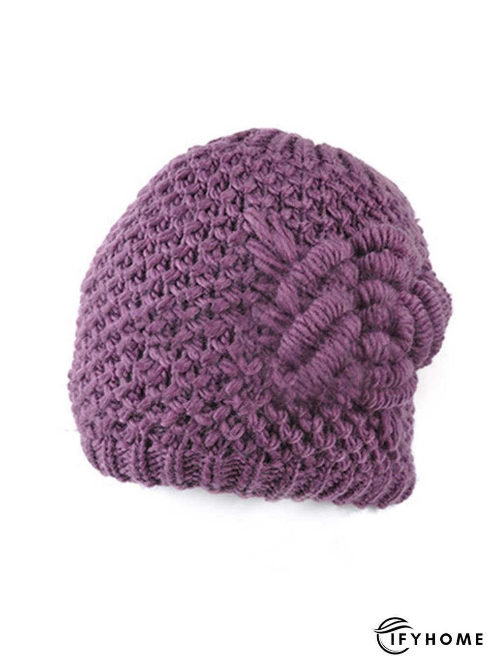 3D Flower Knitted Warm Hat | IFYHOME