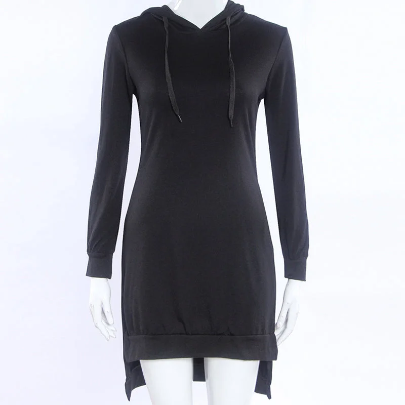 Woman Casual Long Sleeve Dress