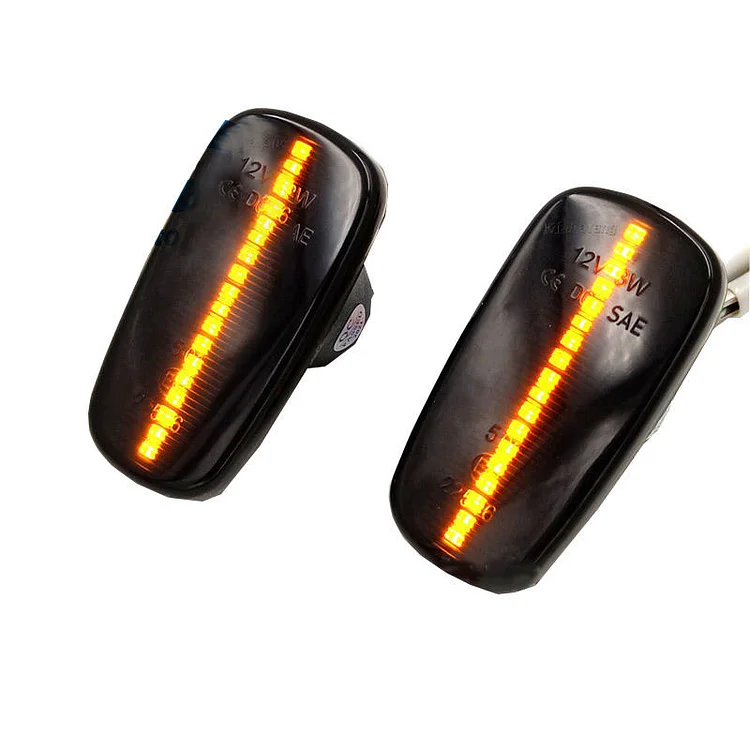 Dynamic LED Side Marker fender Lights for Toyota Land cruiser Landcruiser prado FJ120 2007-2009 Lexus IS200 IS300 1999-2005 ITN Auto