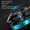 Upgraded Helicopter Aromatherapy Solar Rotating Air Freshener Home Car Interior Decoration Accessories