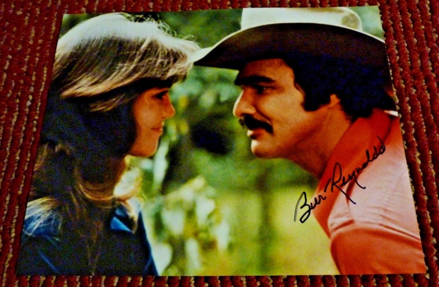 Burt Reynolds Smokey & the Bandit Signed Autograph 8x10 Photo Poster painting Beckett Certified3